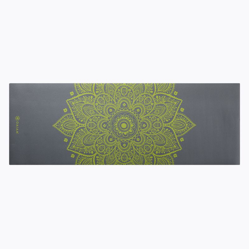 Килимок для йоги  Gaiam Citron Sundial 6мм сірий 61333 2