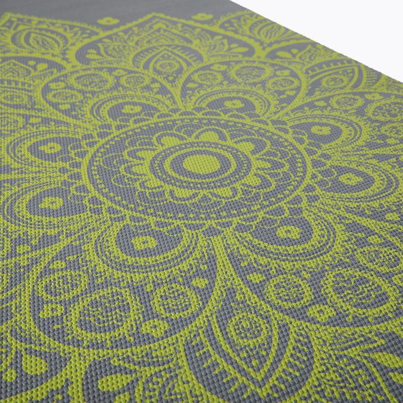 Килимок для йоги  Gaiam Citron Sundial 6мм сірий 61333 3