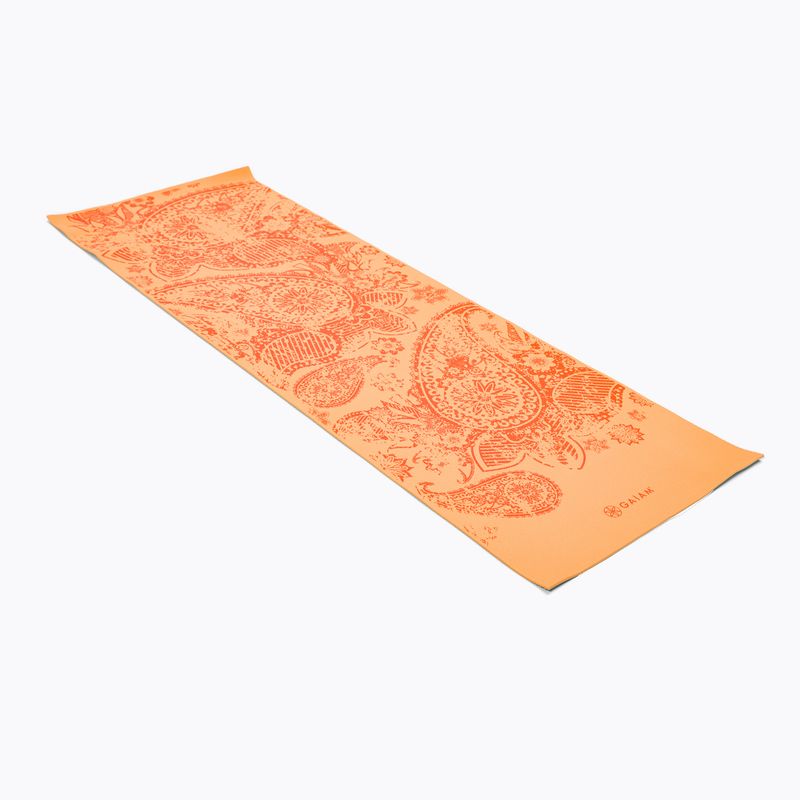 Килимок для йоги  Gaiam Elephant 6 мм жовтий 61547