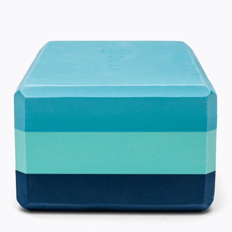 Блок для йоги  Gaiam синій 62912 2