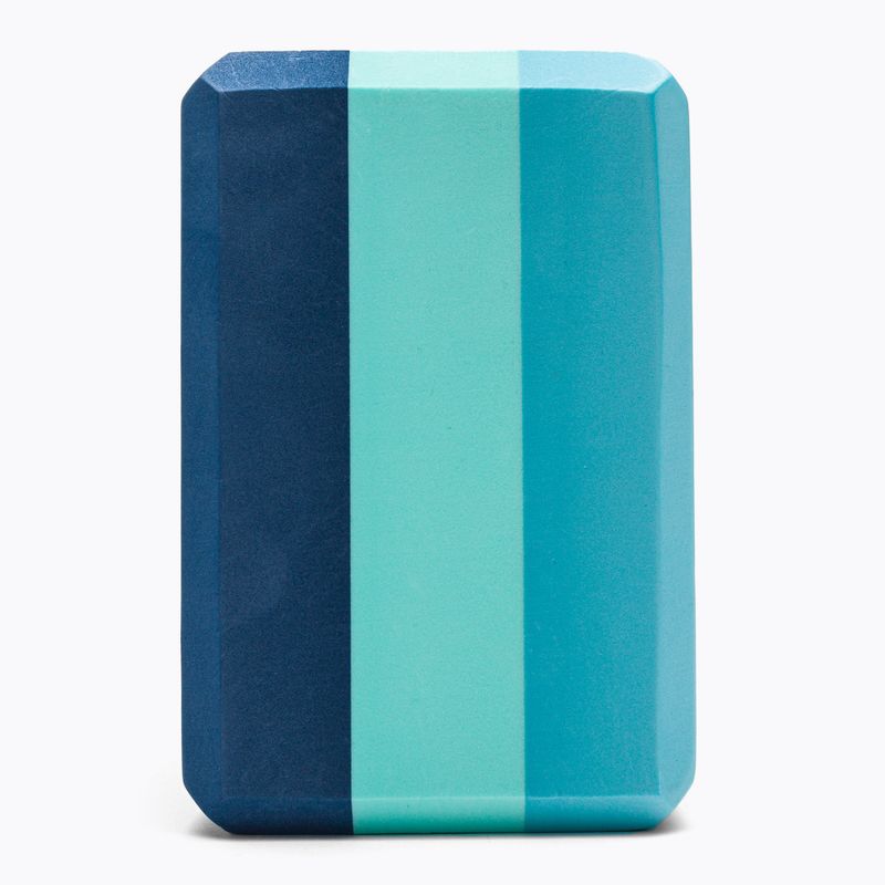 Блок для йоги  Gaiam синій 62912 4