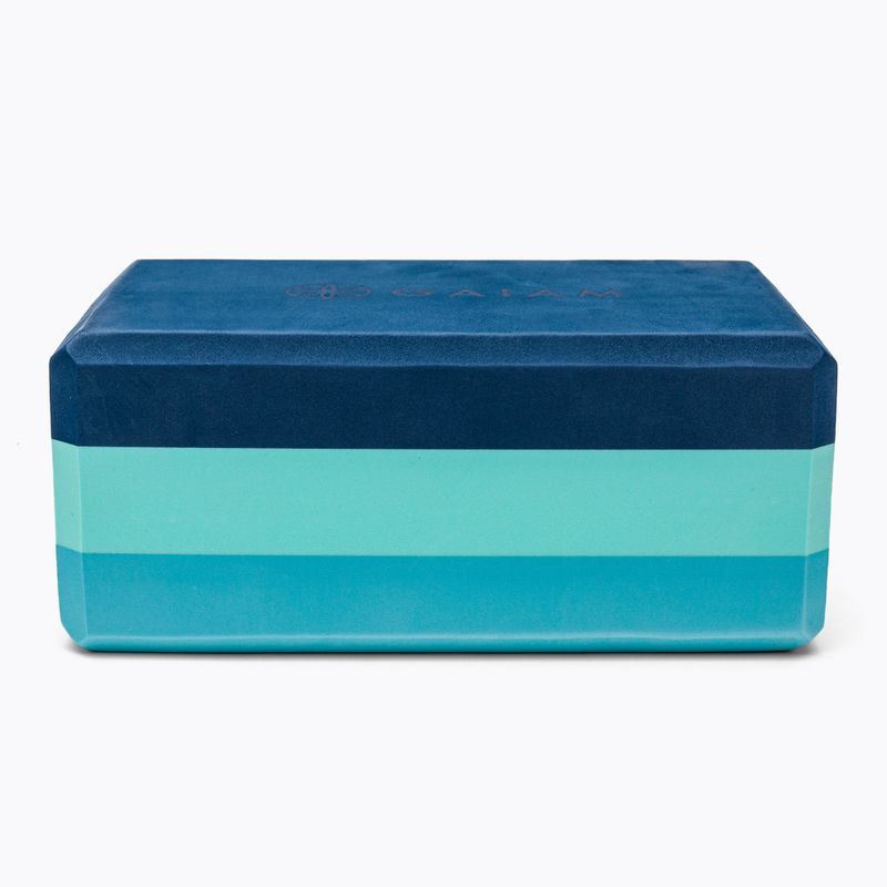 Блок для йоги  Gaiam синій 62912 6