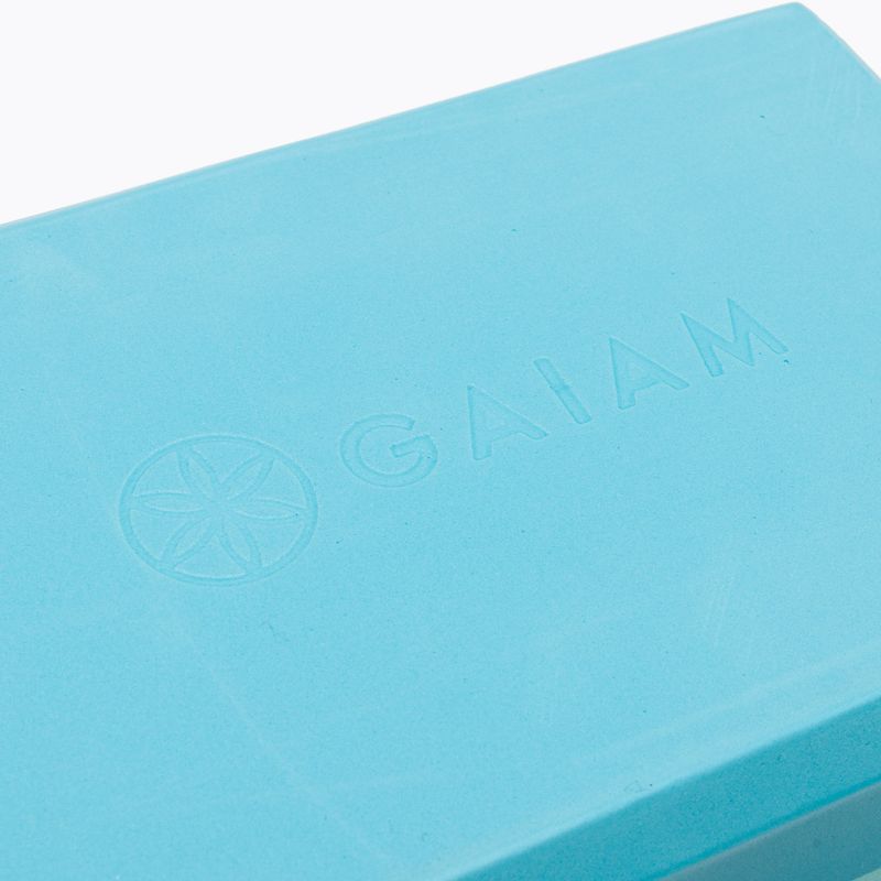 Блок для йоги  Gaiam синій 62912 8