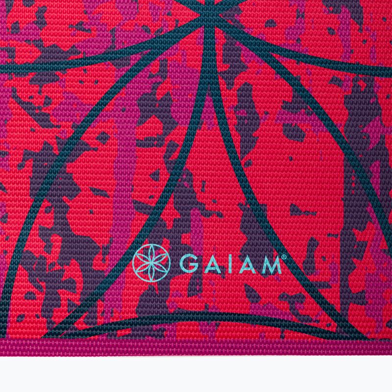 Килимок для йоги  Gaiam Radience 4 мм рожевий 63491 3
