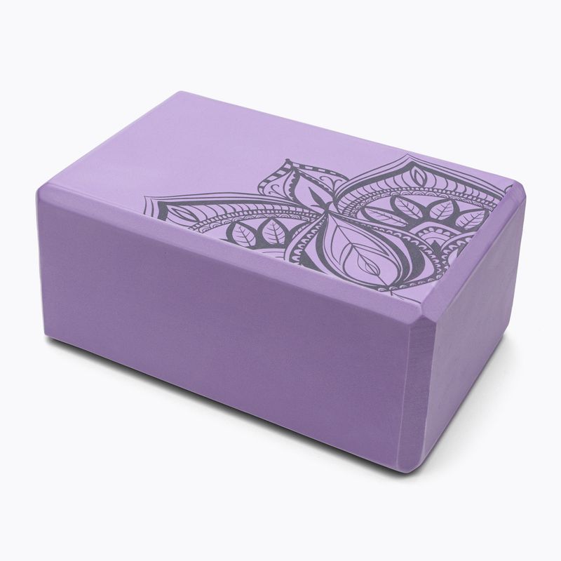 Блок для йоги  Gaiam фіолетовий 63748