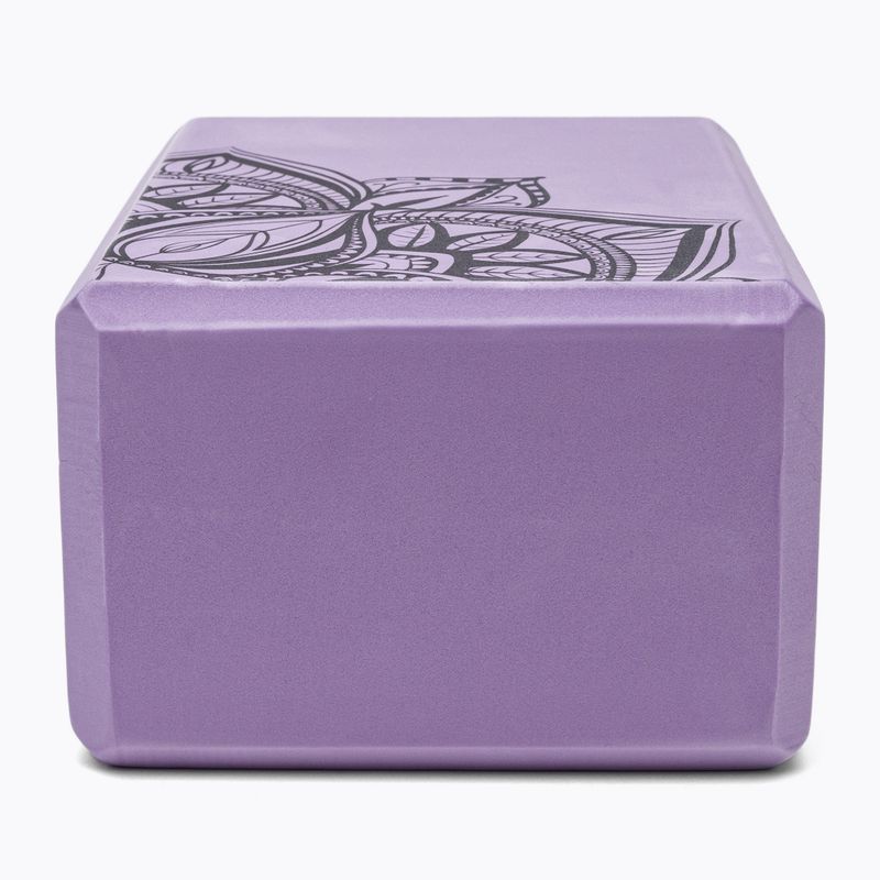 Блок для йоги  Gaiam фіолетовий 63748 2