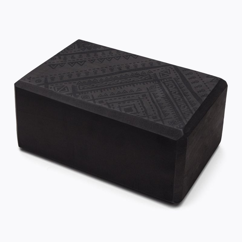 Блок для йоги  Gaiam Navajo чорний 63749