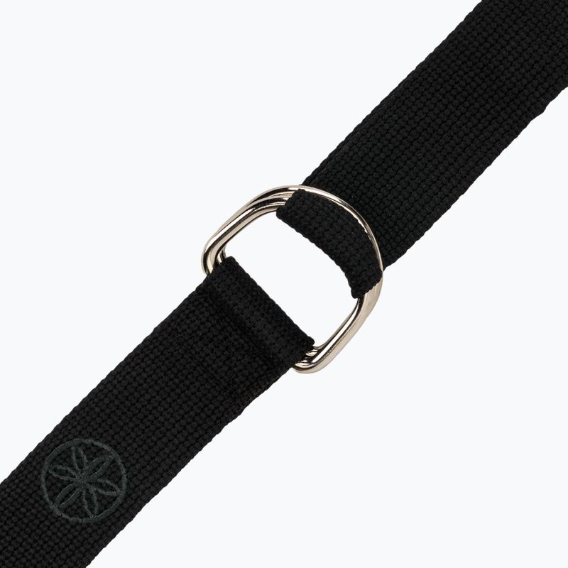 Ремінь для йоги Gaiam Yoga black 2