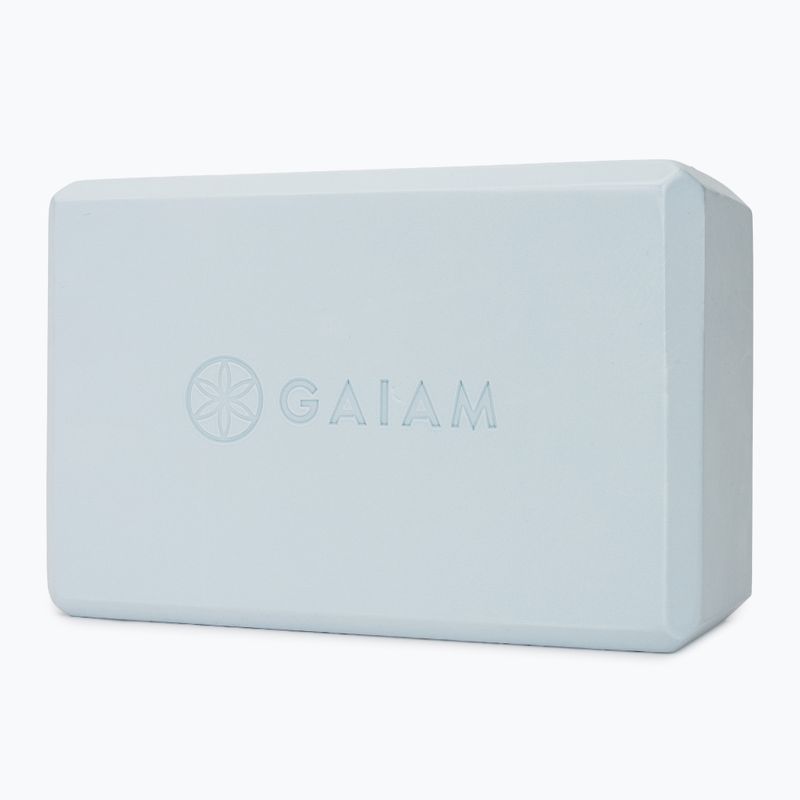 Блок для йоги Gaiam Lakeside Point blue 2