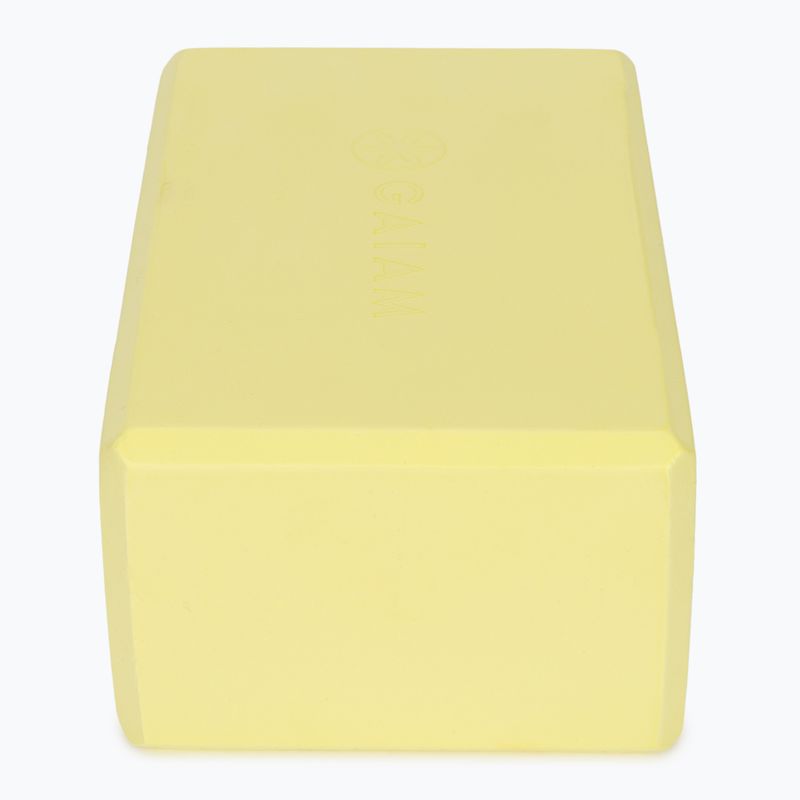 Блок для йоги Gaiam Yoga cool macha 3