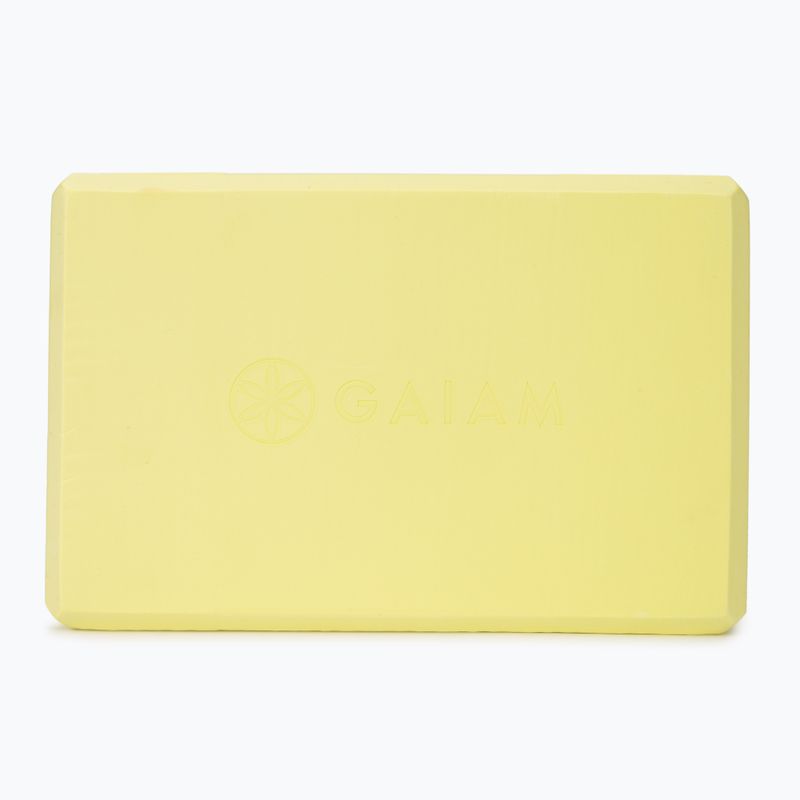 Блок для йоги Gaiam Yoga cool macha 4
