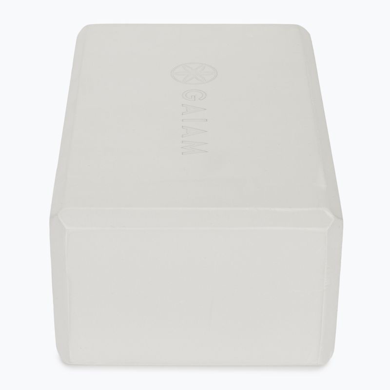 Блок для йоги Gaiam Yoga sustained grey 3