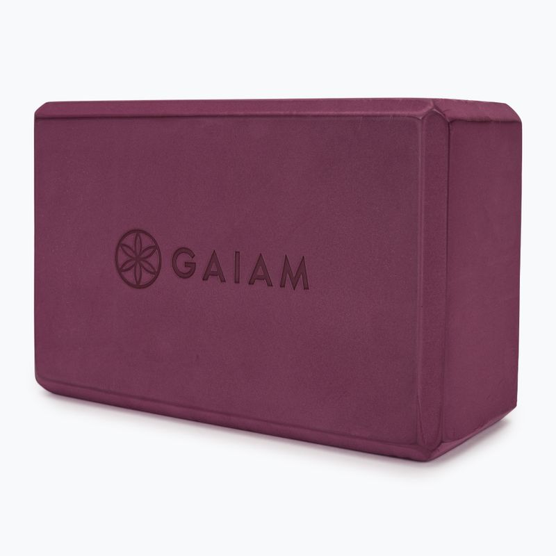 Блок для йоги Gaiam Yoga midnight 2