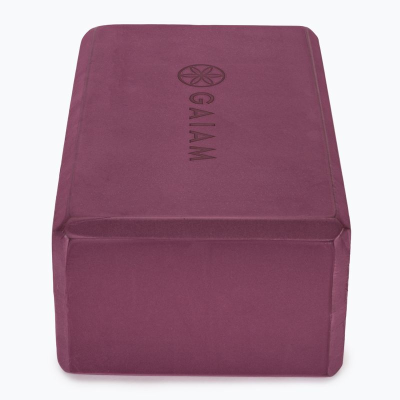 Блок для йоги Gaiam Yoga midnight 3