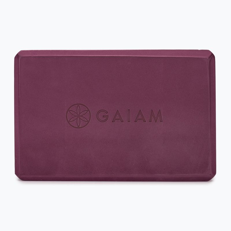 Блок для йоги Gaiam Yoga midnight 4