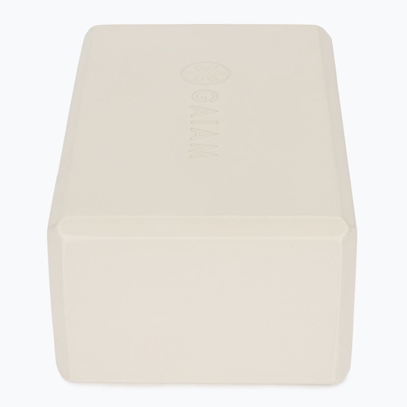 Блок для йоги Gaiam Yoga calming greige 3