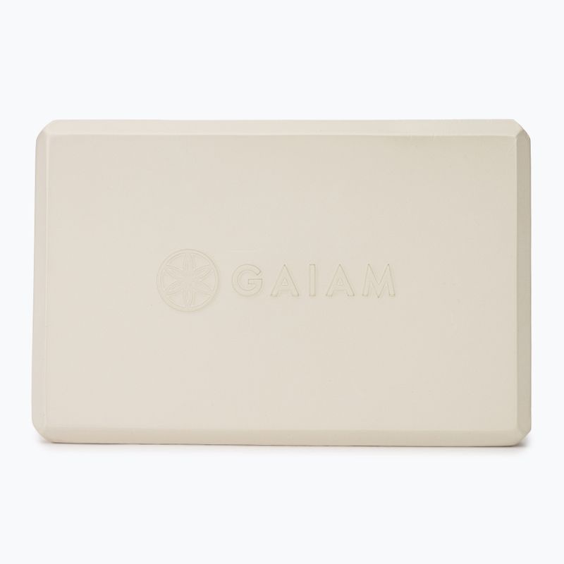 Блок для йоги Gaiam Yoga calming greige 4