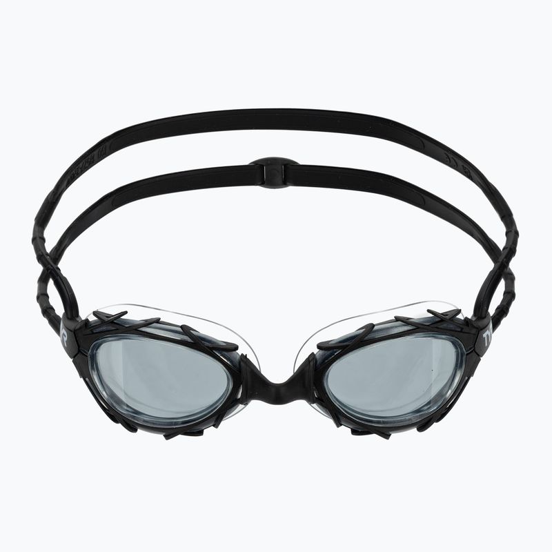 Окуляри для плавання TYR Nest Pro Nano smoke/ black/ black 2