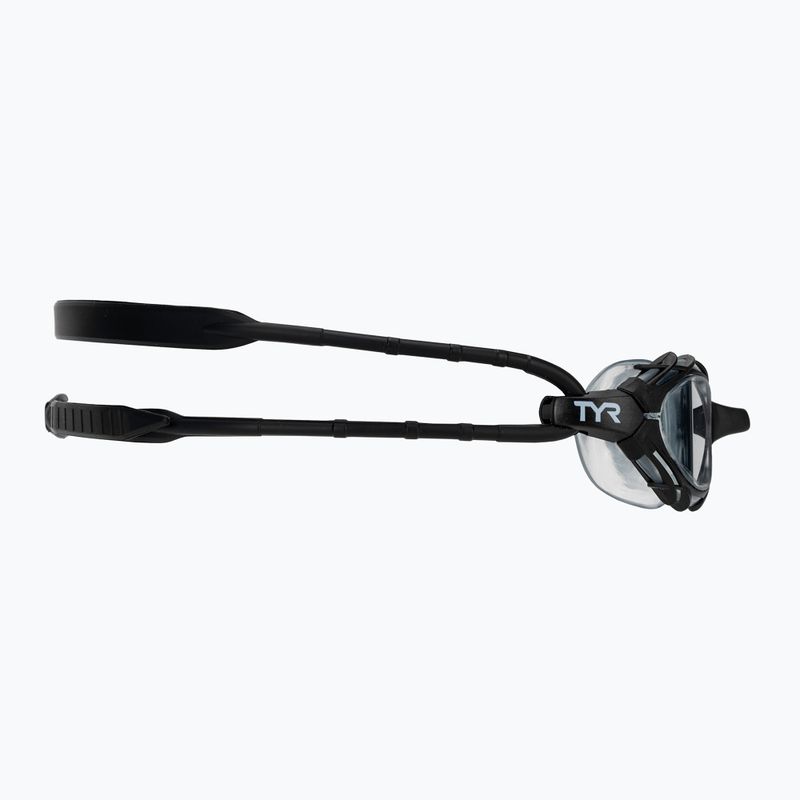 Окуляри для плавання TYR Nest Pro Nano smoke/ black/ black 3