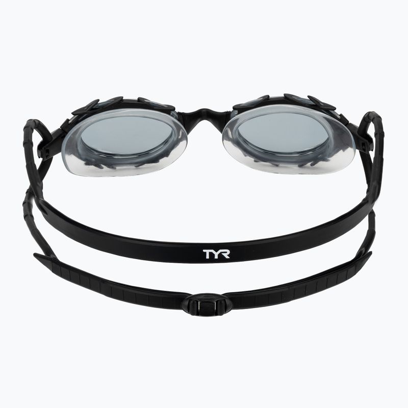 Окуляри для плавання TYR Nest Pro Nano smoke/ black/ black 4