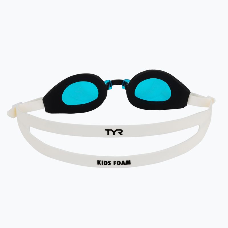 Дитячі окуляри для плавання TYR Foam Youth blue/black/white 4
