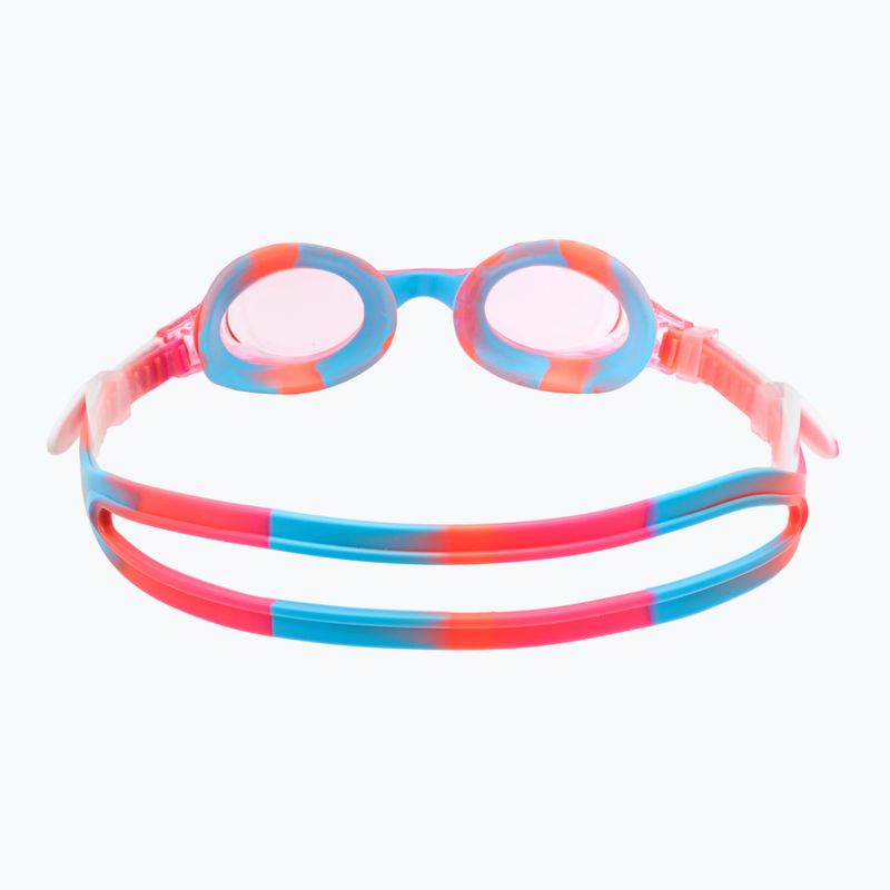 Окуляри для плавання дитячі TYR Swimple Tie Dye Non-Mirrored pink/pink/white 4