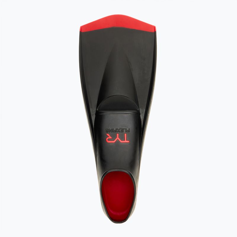 Ласти для плавання TYR Flex 2.0 червоні 2