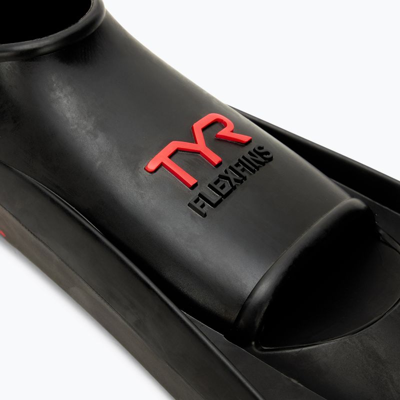 Ласти для плавання TYR Flex 2.0 червоні 6