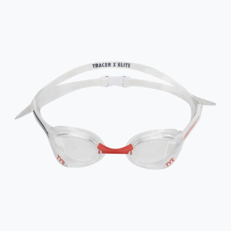 Окуляри для плавання TYR Tracer-X Elite Racing clear/red/navy LGTRXEL_642 2