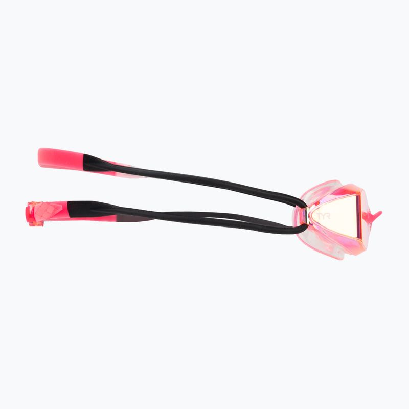 Окуляри для плавання TYR Tracer-X Racing Mirrored pink/black LGTRXM_694 3