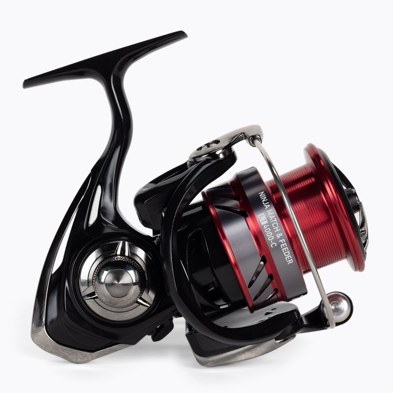 Котушка поплавкова Daiwa Ninja Match & Feeder чорна/червона 2