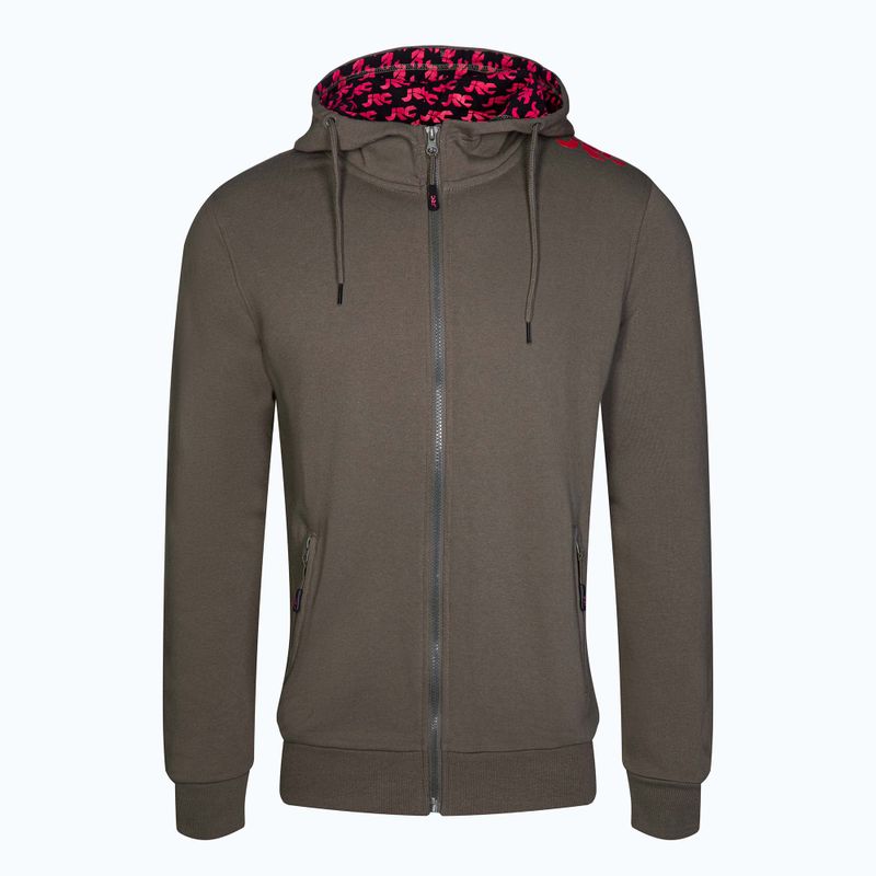 Кофта для риболовлі чоловіча JRC Zipped Hoody Green зелена 1551381