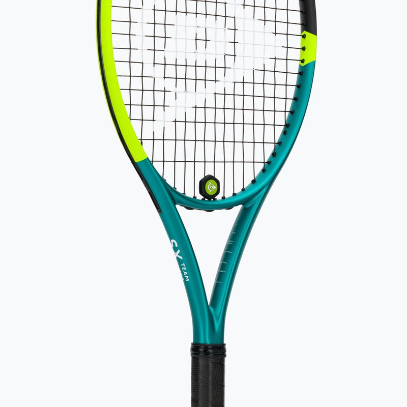 Ракетка тенісна Dunlop SX Team 100 teal/black/yellow 10364303 4