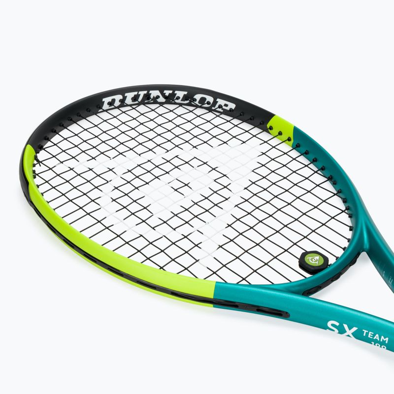 Ракетка тенісна Dunlop SX Team 100 teal/black/yellow 10364303 5