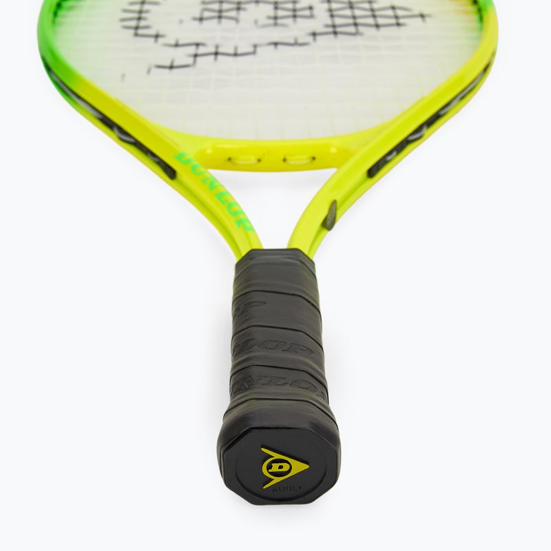 Ракетка тенісна дитяча Dunlop Tristorm Jr 21 yellow/green 3