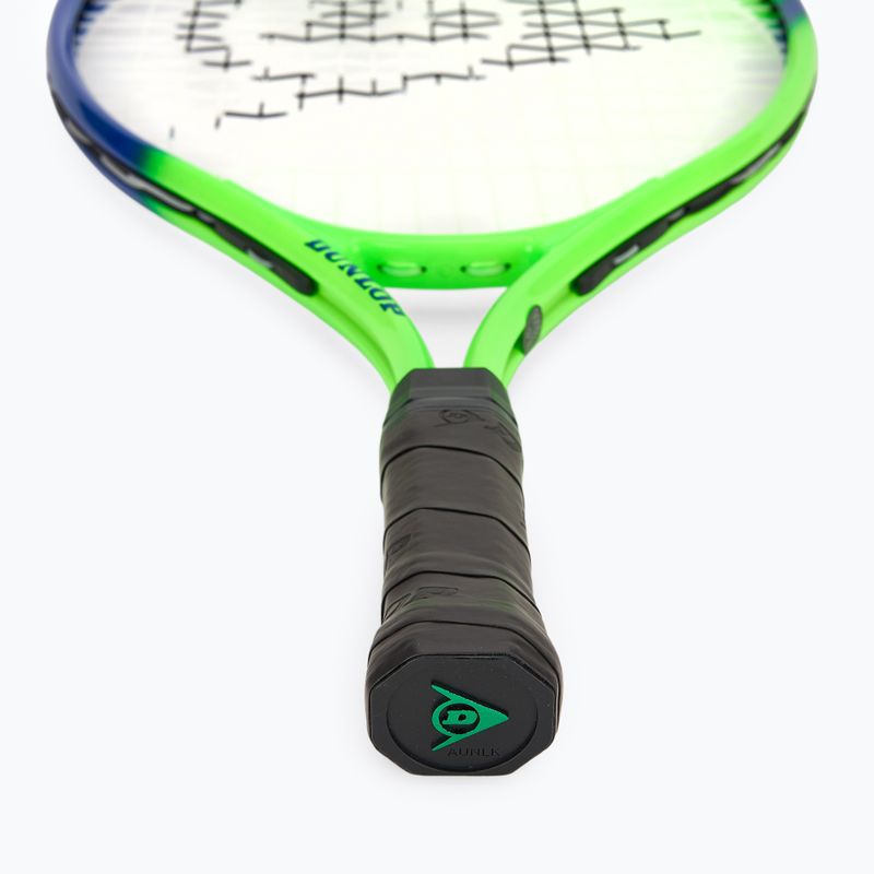 Ракетка тенісна дитяча Dunlop Tristorm Jr 19 green/blue 3