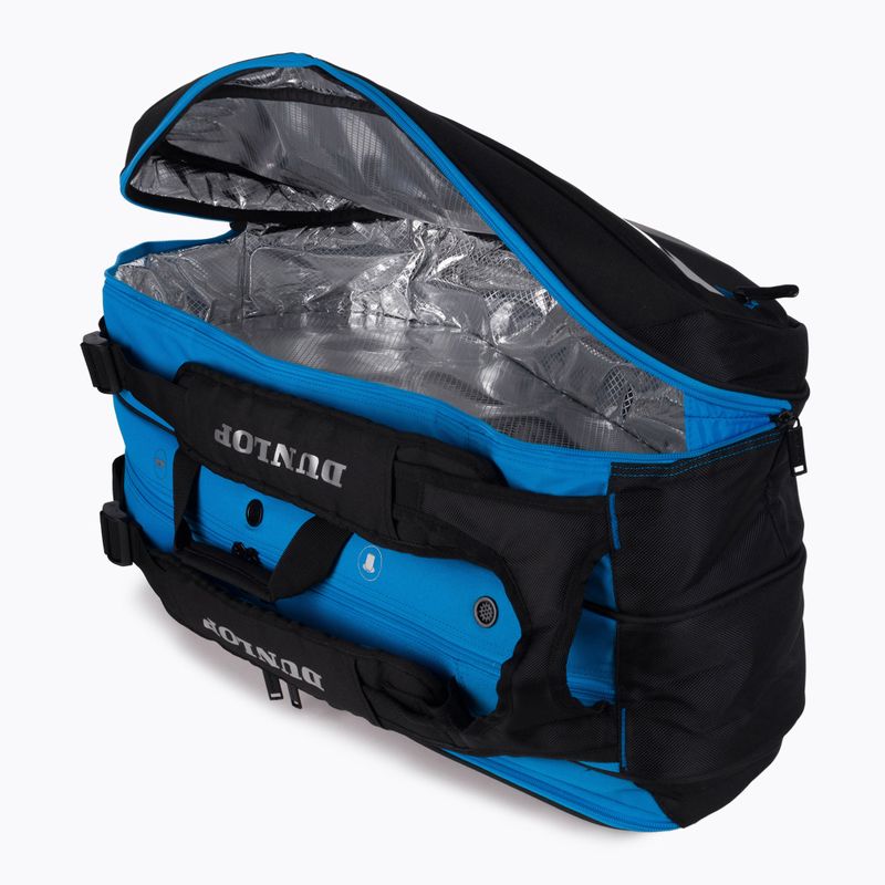Сумка тенісна Dunlop FX Performance 8RKT Thermo 60 l чорно-блакитна 103040 6