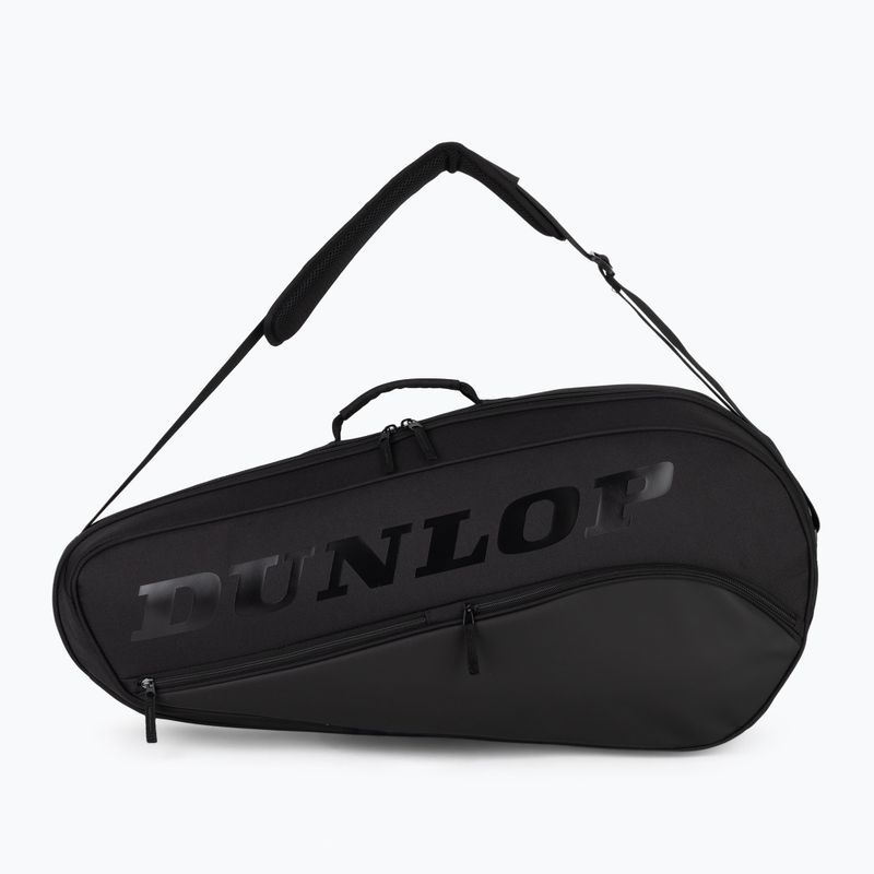 Сумка тенісна Dunlop D Tac Team 3RKT black/ black 2