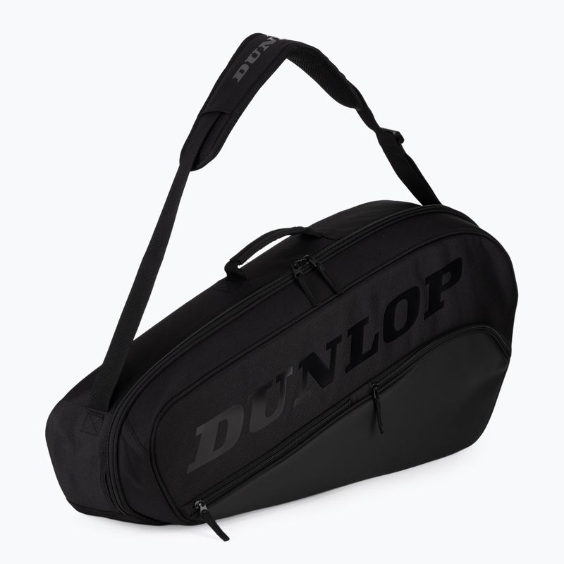 Сумка тенісна Dunlop D Tac Team 3RKT black/ black 5