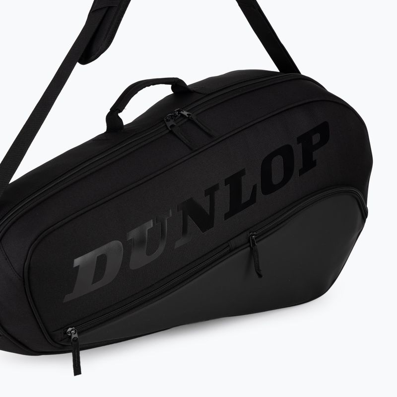 Сумка тенісна Dunlop D Tac Team 3RKT black/ black 6