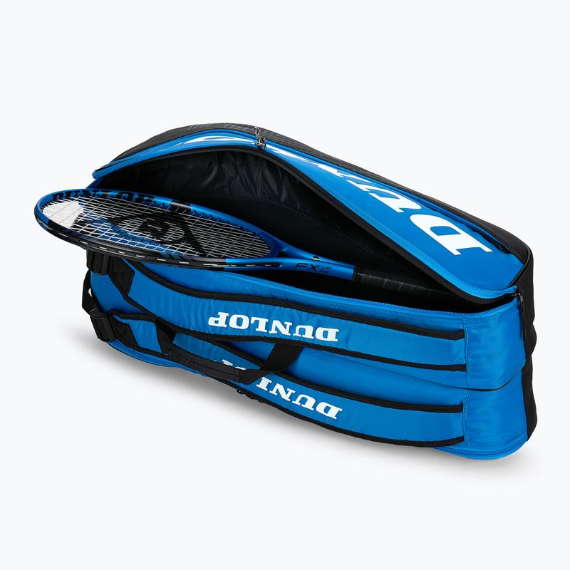 Сумка тенісна Dunlop FX-Club 6 RKT black/black 8