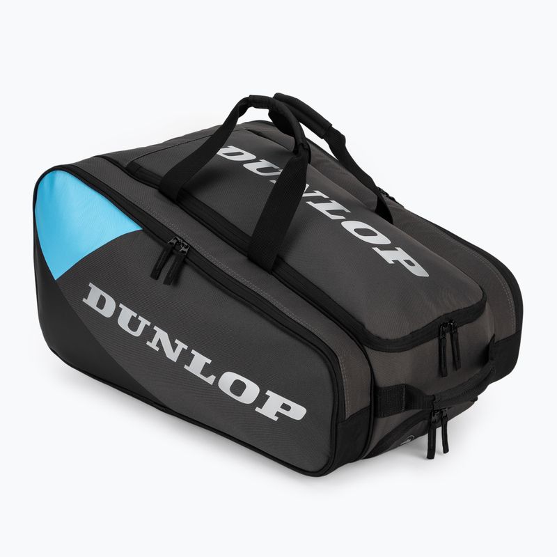 Сумка для паделя Dunlop Padel FX Team black/cyan/gun metal