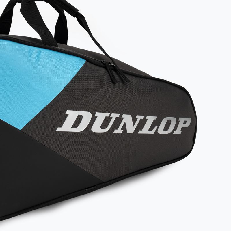 Сумка для паделя Dunlop Padel FX Team black/cyan/gun metal 7