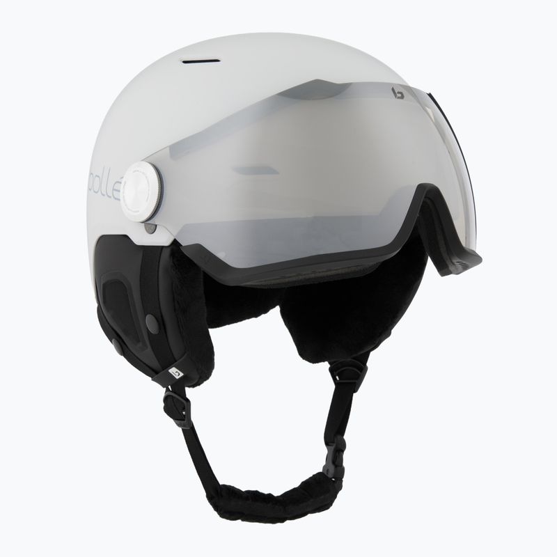 Шолом гірськолижний Bollé Might Visor off white matte/brown gun 8