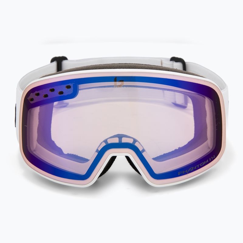 Окуляри гірськолижні Bollé Nevada Small offwhite matte/phantom vermillon blue photochromic 2