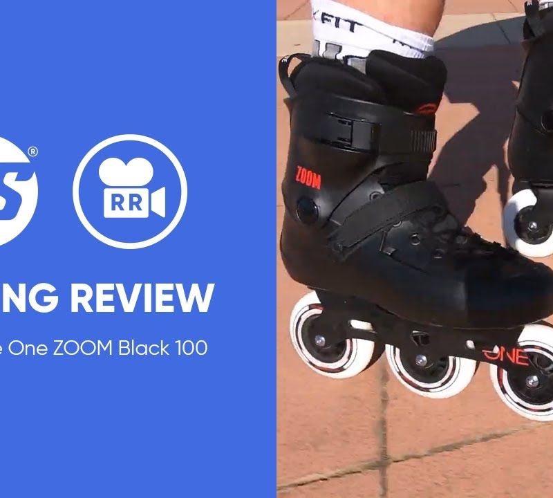 Чоловічі роликові ковзани Powerslide Zoom 100 чорні 16