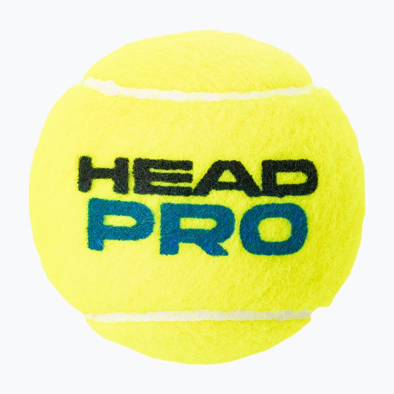Тенісні м'ячі HEAD Pro 4 шт. жовті 571604 2