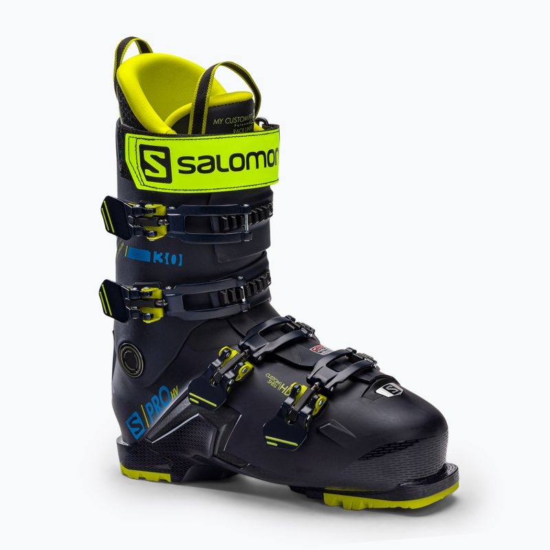 Черевики лижні чоловічі Salomon S Pro HV 130 GW чорні L47059100