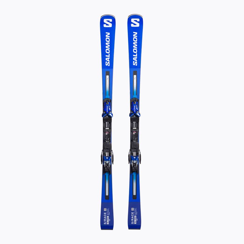 Лижі гірські Salomon S Race SL Pro + X12 TL GW блакитні L47037800