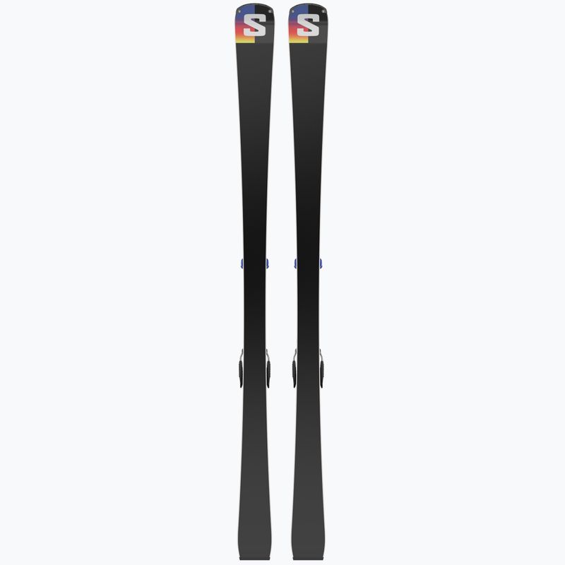 Лижі гірські Salomon S Race SL Pro + X12 TL GW блакитні L47037800 11
